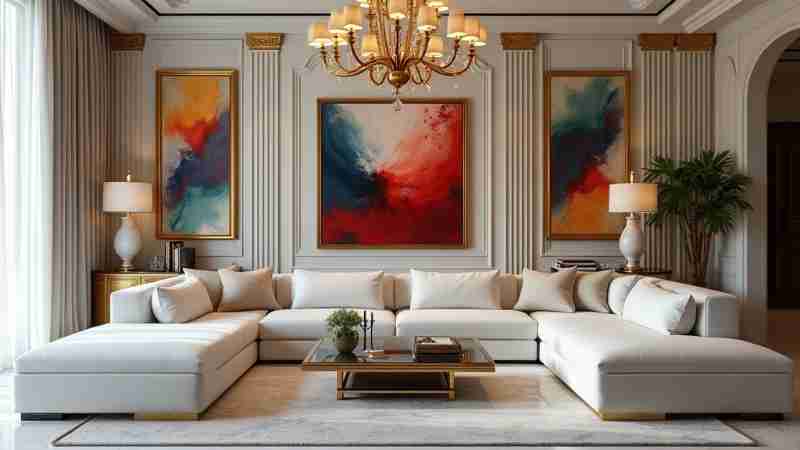 5 Ways to Combine Classical Art and Modern Interior Design, Concept art for illustrative purpose, tags: zeitlose kunst und ihr - Monok